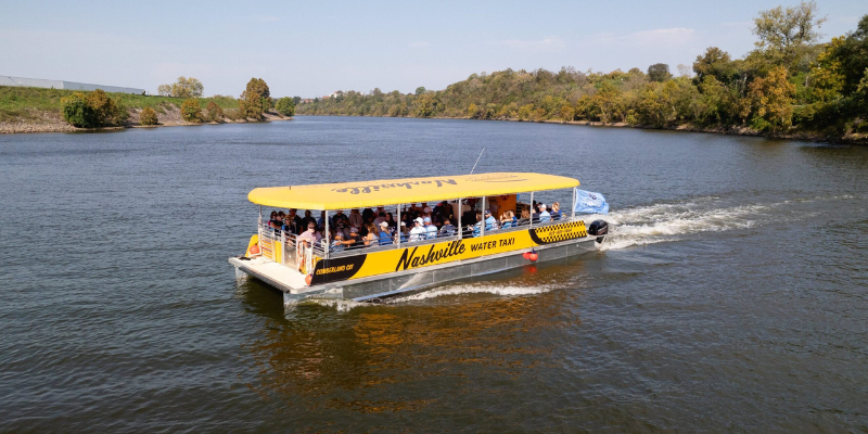 the nashville water taxi family-friendly activity